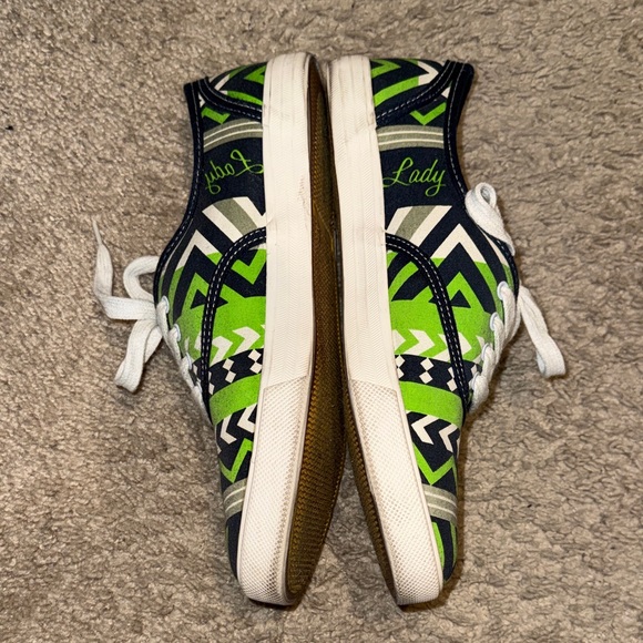 Seahawks theme Lady 12 Tennis Shoes (size 9 women’s) - Picture 5 of 7